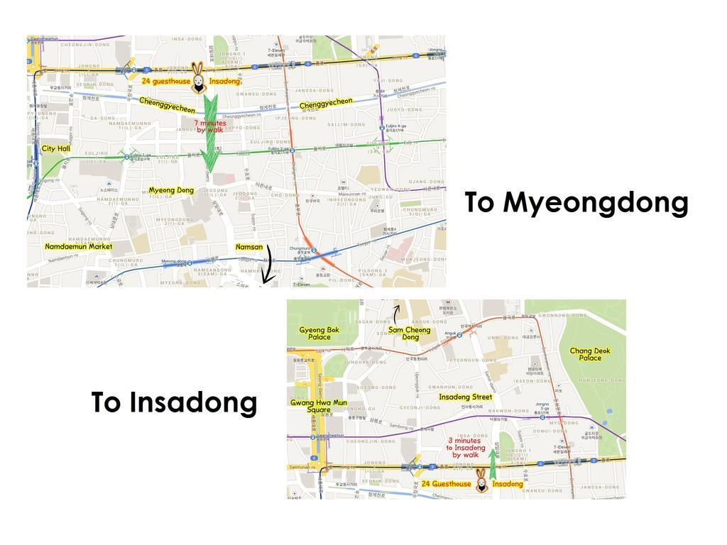 24 Guesthouse Insadong Seoul Exterior photo